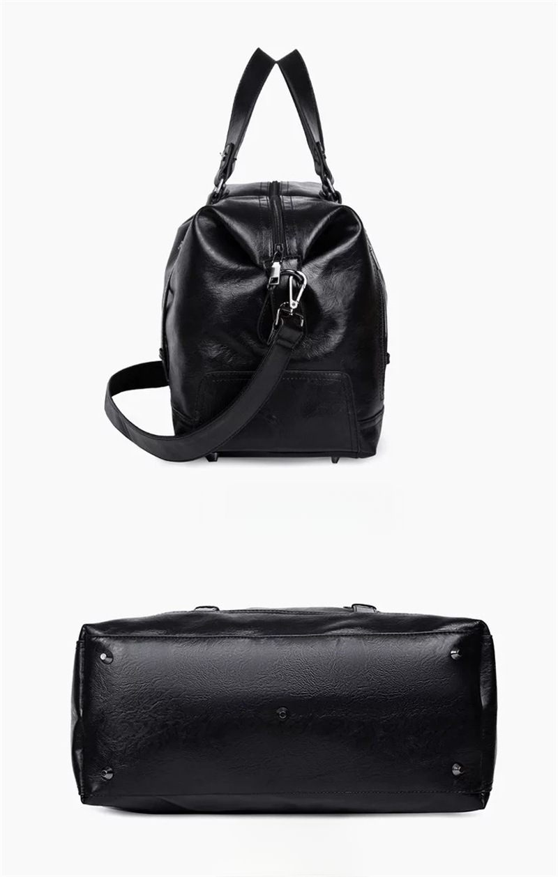 Borsa a mano casual da lavoro di grande capacità, borse da uomo in pelle PU di alta qualità con spalla obliqua, borse da viaggio_voghion.com